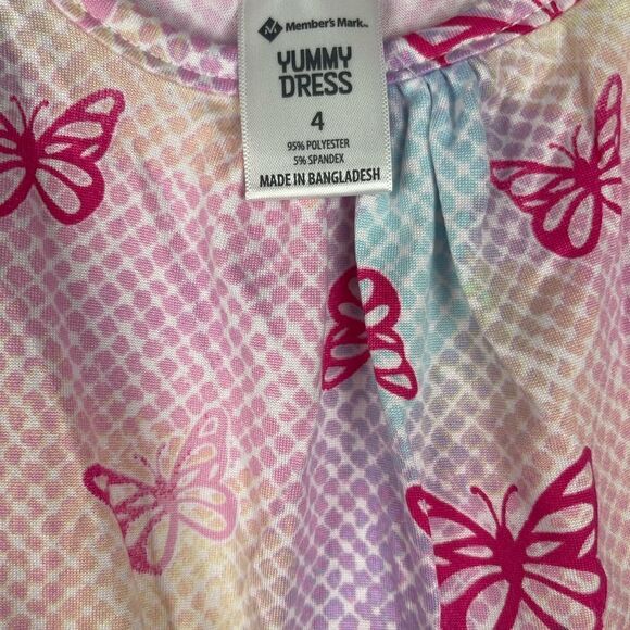 Member’s Mark Yummy Dress girl’s 3 pc set light and comfortable dresses - Picture 5 of 7